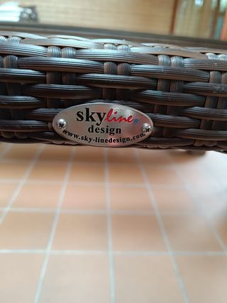 Mesa exterior jardín