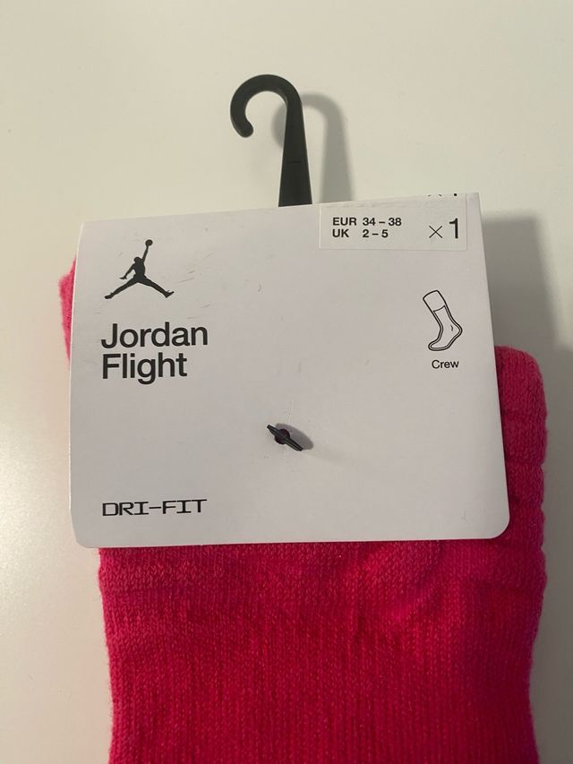Calzettoni Jordan Flight rosa EU 34-38