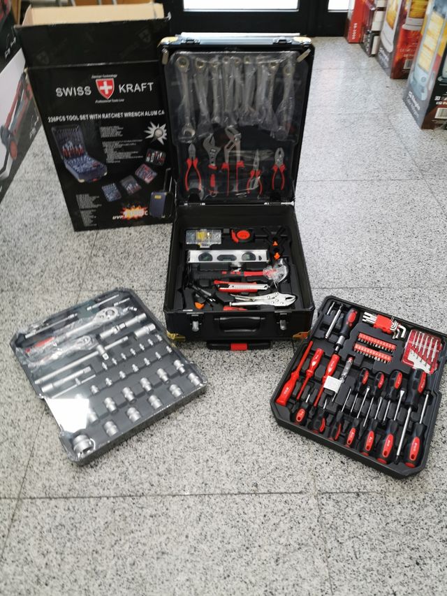 Trolley herramientas 356 piezas nuevo a estrenar