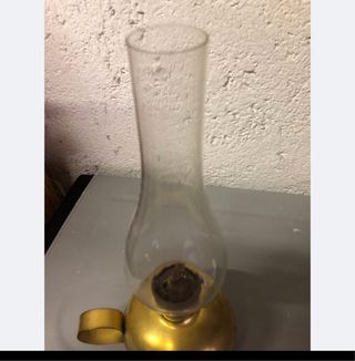 Lampada Olio Antica in Ottone