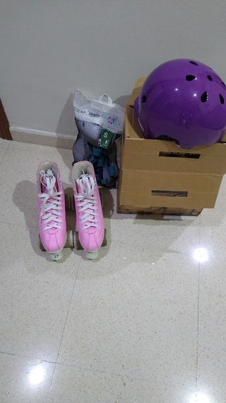 Patines Rosa talla 37