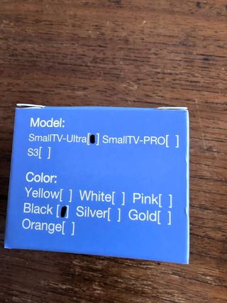 Reloj de estación meteo. WIFI inteligente MINI