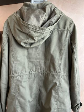 Parka verde oliva