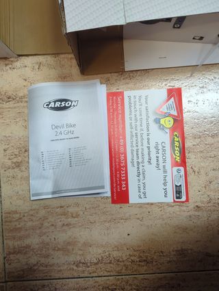 Moto Carson Devil Bike RC