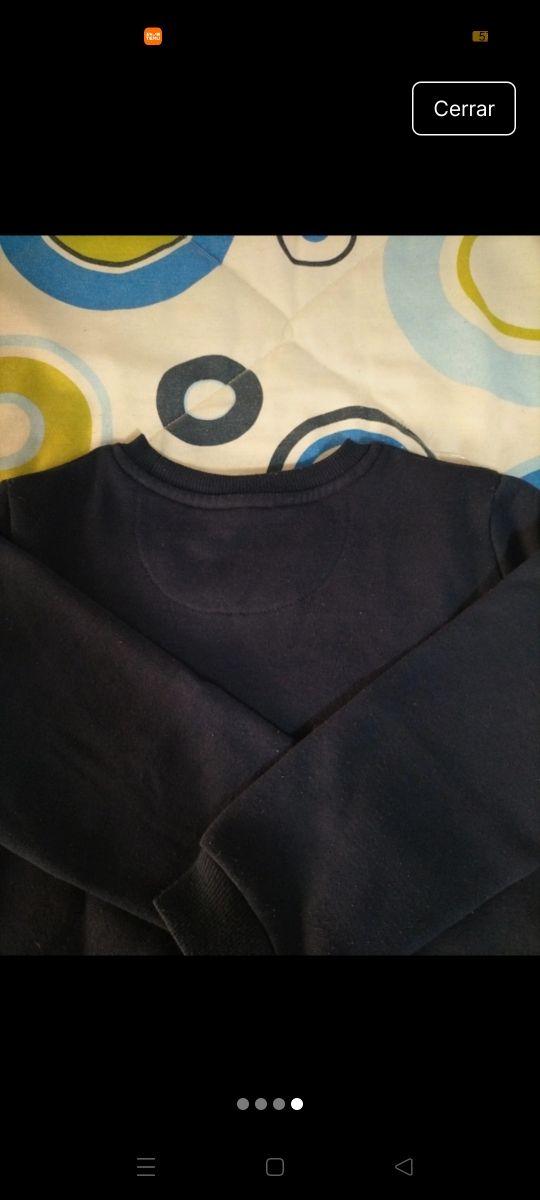 Sudadera niño Primark azul marino