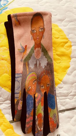 Guantes Angelina multicolor