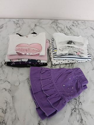 Set  maglie in cotone bimba 18mesi