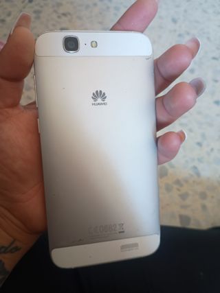 Huawei G7 móvil blanco y gris