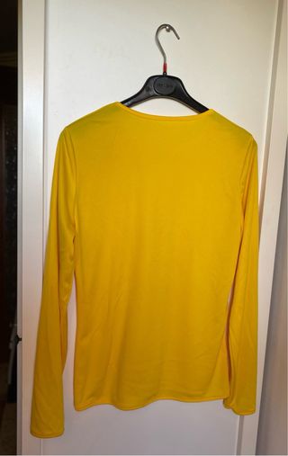 Maglia gialla maniche lunghe