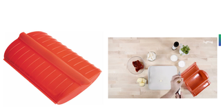 Tupper de vapor de silicona