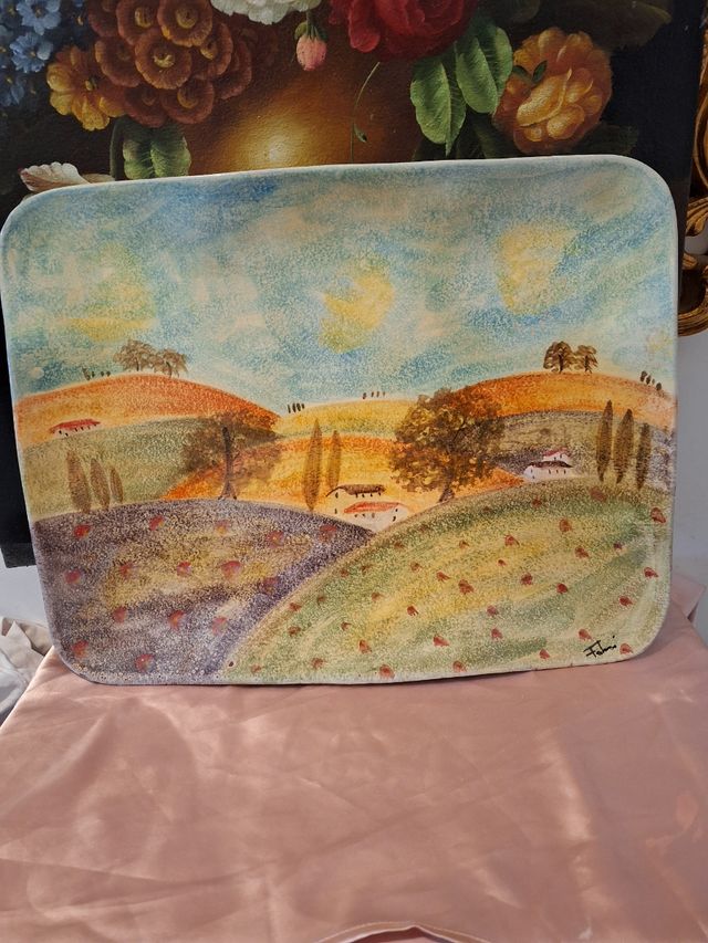 Piatto Dipinto a Mano Fabris