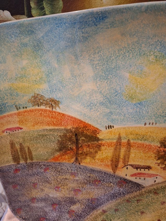 Piatto Dipinto a Mano Fabris