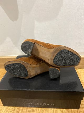 Botín terciopelo Pons Quintana
