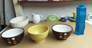 2 Copas Helado Vintage. 2,50 euros unidad.