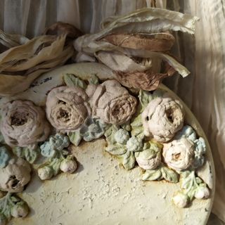 Plaquita Shabby Chic con Rosas