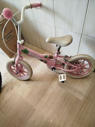 Bicicleta niña, de 2 a 6 años
