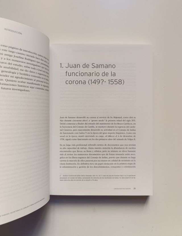 Vida y obra de Juan de Samano.