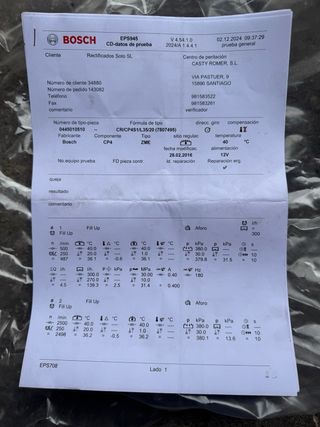 Bomba inyeccion bmw 520 e60 motor n47 reparada