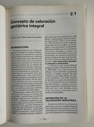 Medicina geriátrica en residencias