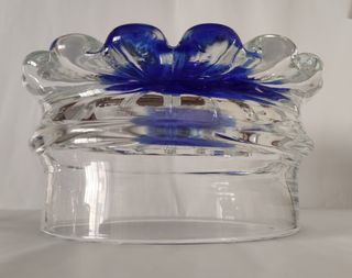 JUEGO PARA MACEDONIA O PONCHE CRISTAL DE MURANO