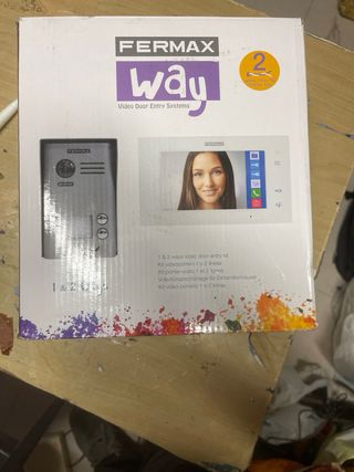 KIT Videoportero FERMAX 1401 WAY 7" 1 LINEA