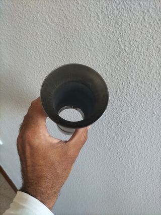 Boca escape artesanal 2"