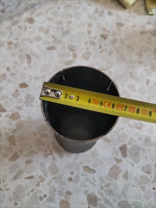 Boca escape artesanal 2"