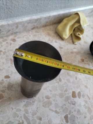 Boca escape artesanal 2"