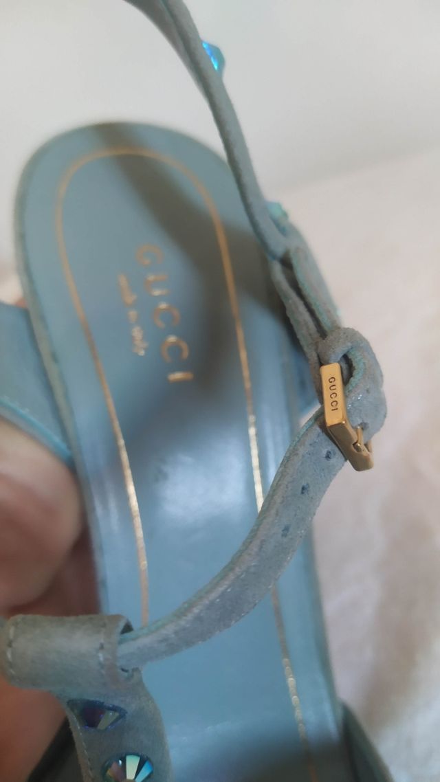 Sandali Gucci con tacco