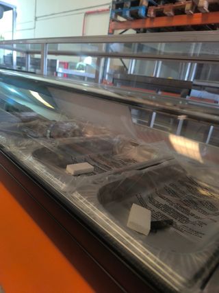 Vitrina expositora de tapas