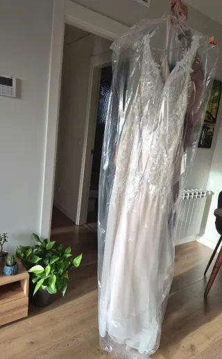 Vestido novia XS-S blanco