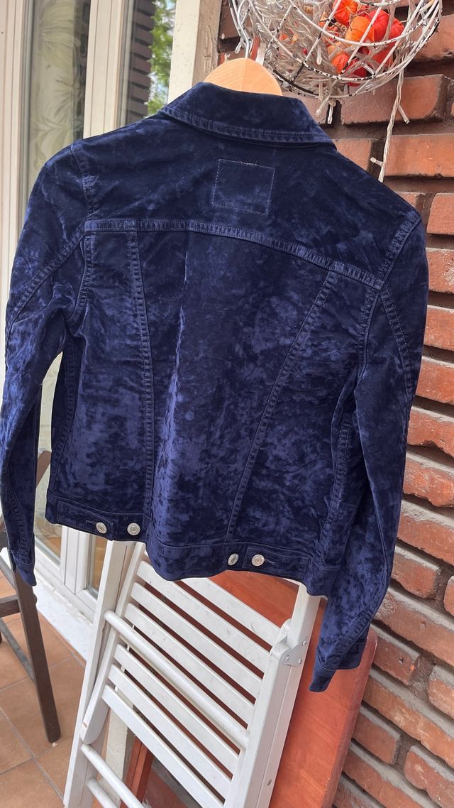 Cazadora camionero terciopelo