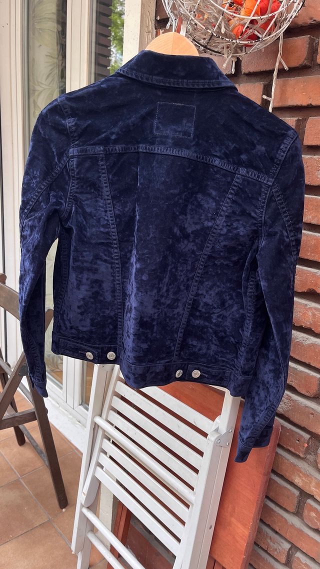 Cazadora camionero terciopelo