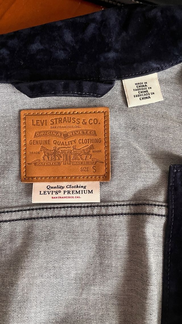 Cazadora camionero terciopelo