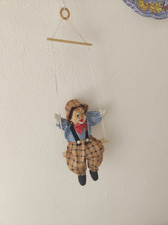 Payaso objeto decorativo multicolor coleccion  Vin