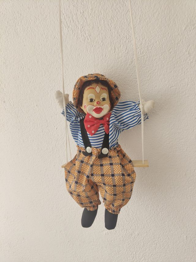 Payaso objeto decorativo multicolor coleccion  Vin
