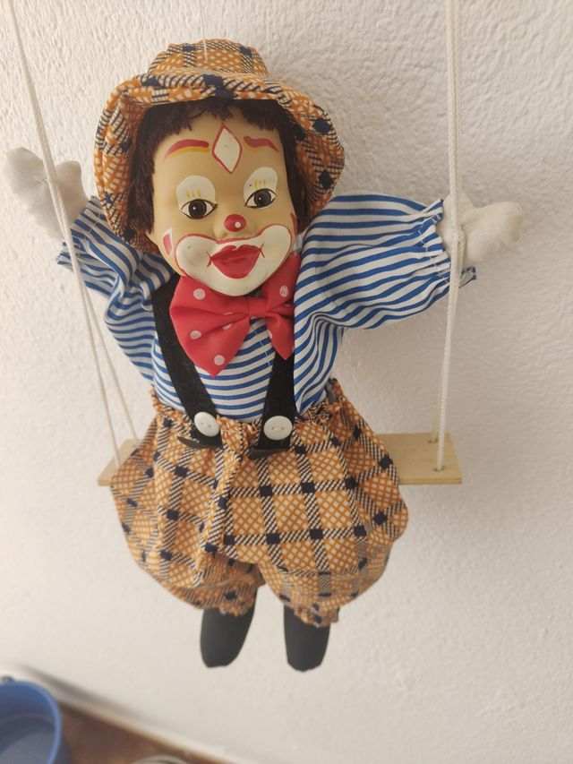 Payaso objeto decorativo multicolor coleccion  Vin