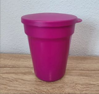 Vasos con tapa