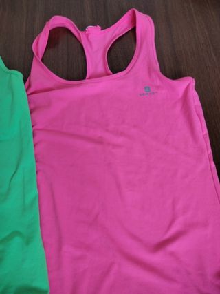 Camisetas de tirantes deportivas