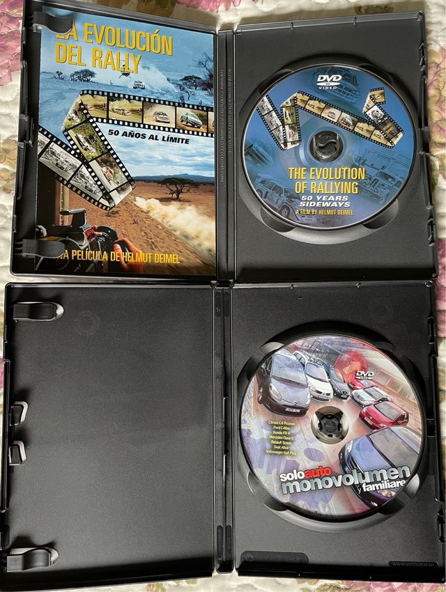 2 DVDs: Rally Evolución + Monovolúmenes