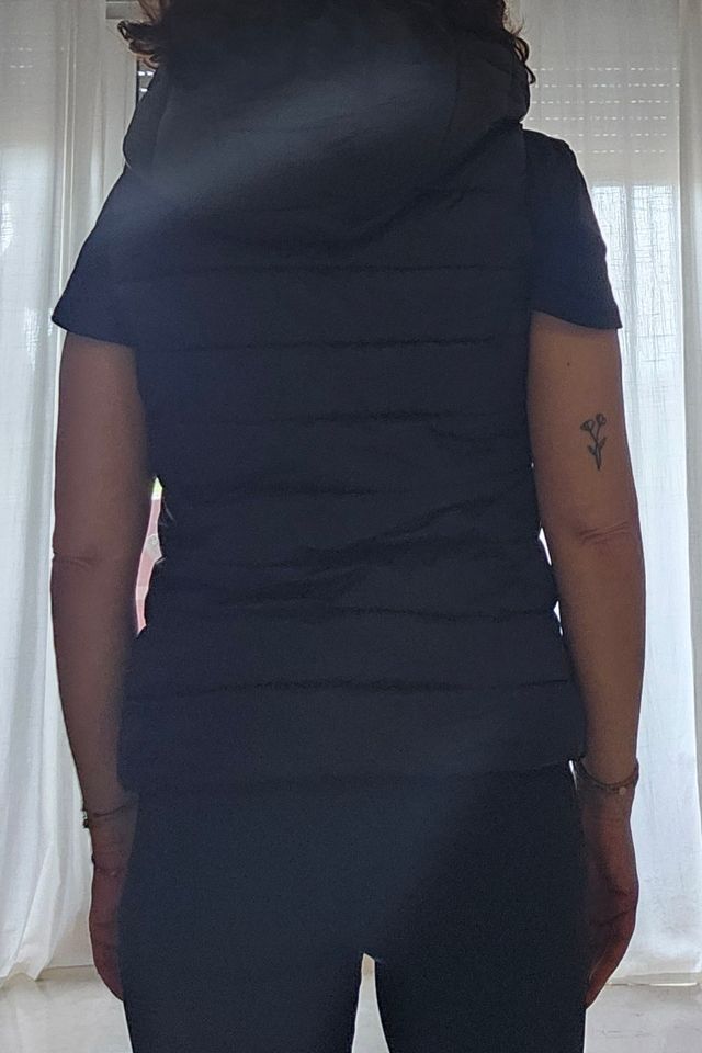 Chaleco acolchado negro