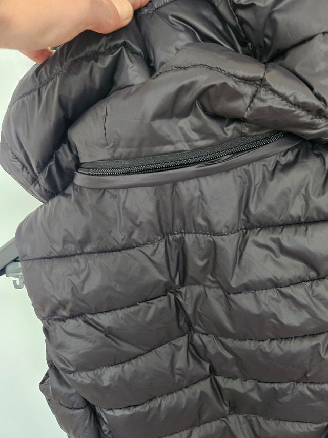 Chaleco acolchado negro