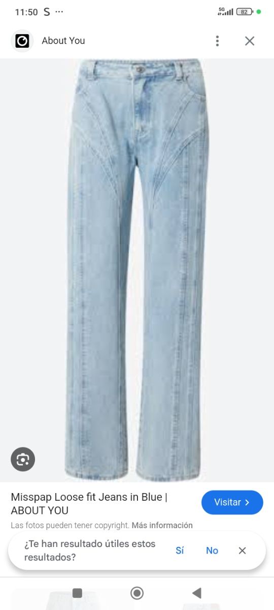 Vaqueros Zara - Rectos - Talla M