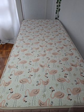 Colchón infantil/juvenil BEDLAND, estampado flamen