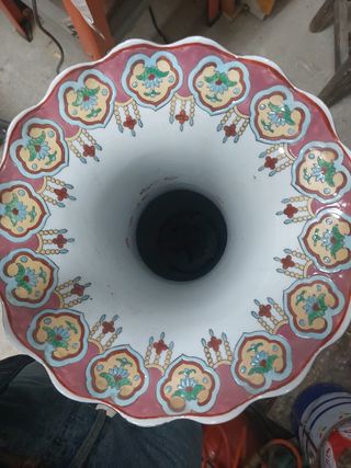 Jarron chino de porcelana