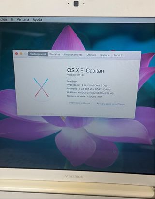 MacBook Blanco 2009