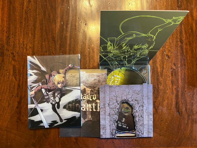 L'Attacco dei Giganti Stagione 1 Vol. 3 bluray