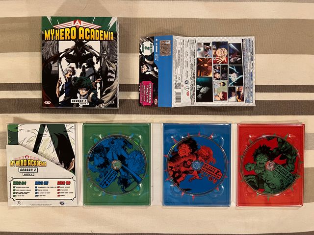 My Hero Academia Stagione 1 e 2 bluray