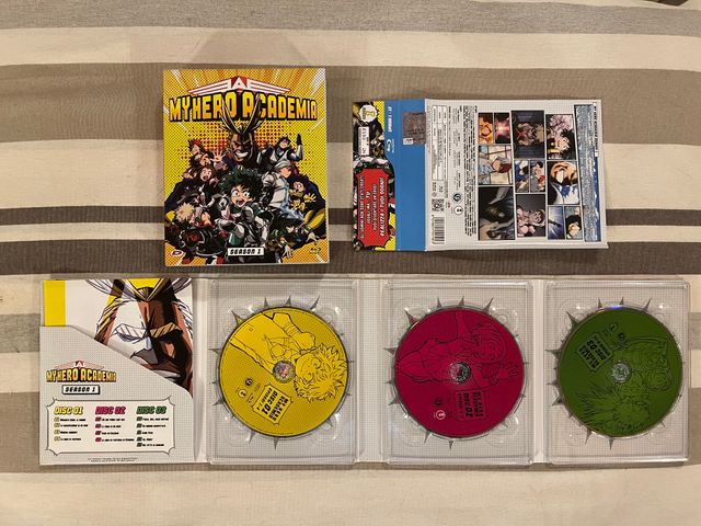 My Hero Academia Stagione 1 e 2 bluray