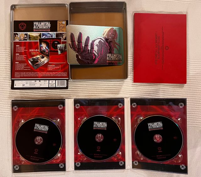 Fullmetal Alchemist Brotherhood dvd